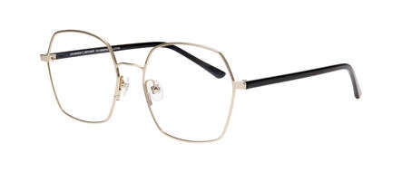 ProDesign PRIM 1 Brillestel (Form: Firkantet - Farve: Guld)