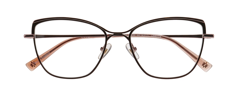 WilliamMorris 50291 Brillestel (Form: Firkantet - Farve: Brun)