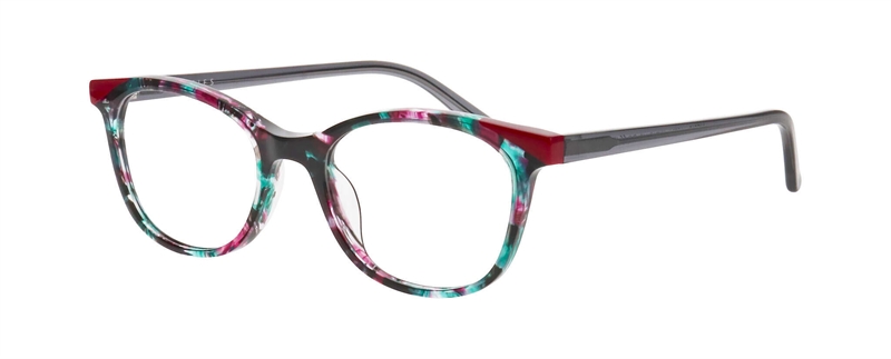 Nifties NI9519 Brillestel (Form: Firkantet - Farve: Lilla)