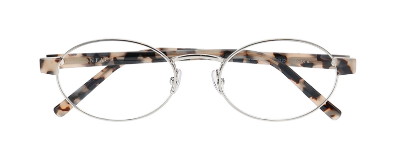 Inface PSST Brillestel (Form: Oval - Farve: Brun)