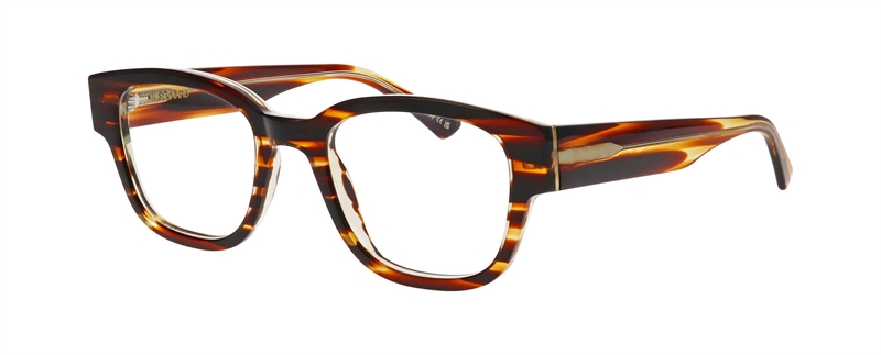 Kilsgaard ACETATE 07 Brillestel (Form: Firkantet - Farve: Grå)