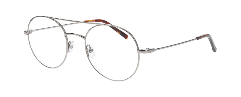 Inface LEMUR Brillestel (Form: Rund - Farve: Sølv)