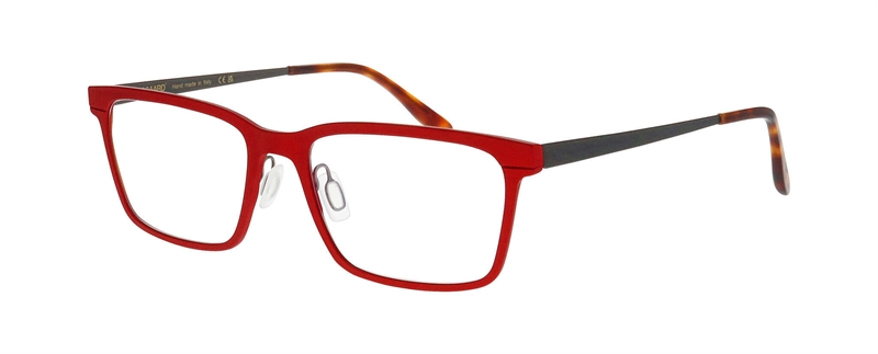 Kilsgaard ALUMINUM 19 Brillestel (Form: Firkantet - Farve: Rød)