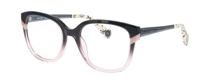 WooW STEP UP 2 Brillestel (Form: Firkantet - Farve: Grå)