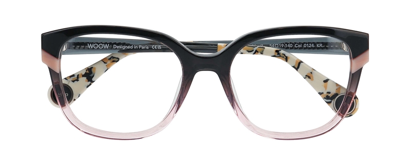 WooW STEP UP 2 Brillestel (Form: Firkantet - Farve: Grå)