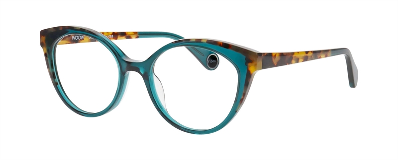 WooW GOOD VIBES 2 Brillestel (Form: Cat Eye - Farve: Grøn)