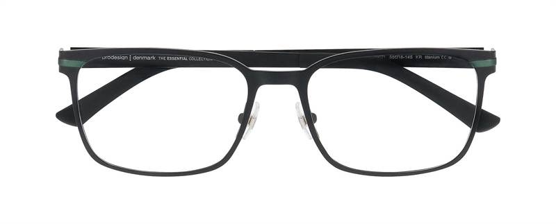 ProDesign ACTIVE 2 Brillestel (Form: Pilot - Farve: Sort)