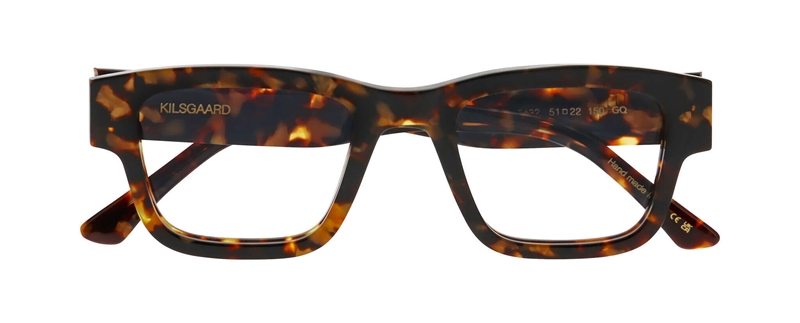 Kilsgaard ACETATE 18 Brillestel (Form: Firkantet - Farve: Brun)