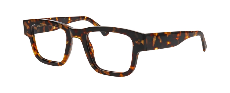 Kilsgaard ACETATE 18 Brillestel (Form: Firkantet - Farve: Brun)