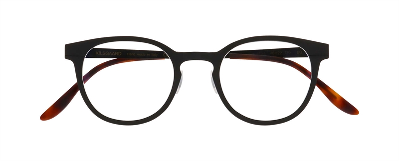 Kilsgaard ALUMINUM 15 Brillestel (Form: Rund - Farve: Sort)