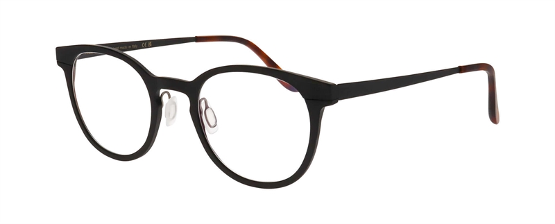 Kilsgaard ALUMINUM 15 Brillestel (Form: Rund - Farve: Sort)