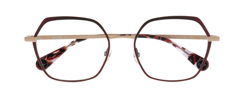 WooW STAR LIGHT 2 Brillestel (Form: Firkantet - Farve: Lilla)