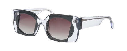 FaceAFace FLARE 1 Solbrille (Form: Firkantet - Farve: Transparent)