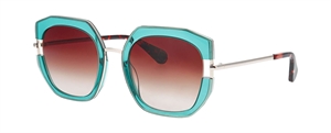 WooW SUPER FIT 2 Solbrille (Form: Cat Eye - Farve: Grøn)