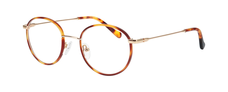 CharlesStone 30156 Brillestel (Form: Oval - Farve: Brun)