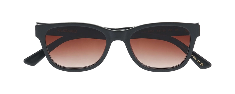 Kilsgaard ACETATE 24 SUN Solbrille (Form: Firkantet - Farve: Sort)