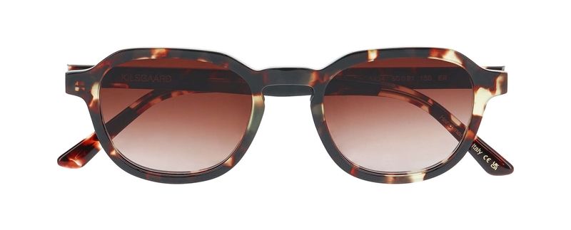 Kilsgaard ACETATE 23 SUN Solbrille (Form: Firkantet - Farve: Brun)