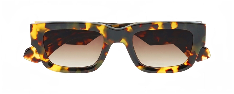 ProDesign FLINT Solbrille (Form: Firkantet - Farve: Brun)