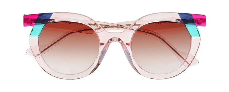 FaceAFace BLURED 1 Solbrille (Form: Panto - Farve: Pink)
