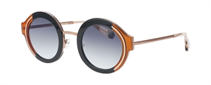 WooW SUPER RUNNER 1 Solbrille (Form: Rund - Farve: Sort)