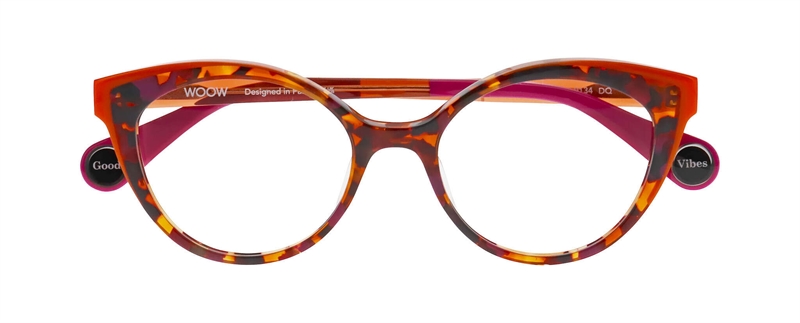 WooW GOOD VIBES 2 Brillestel (Form: Cat Eye - Farve: Lilla)