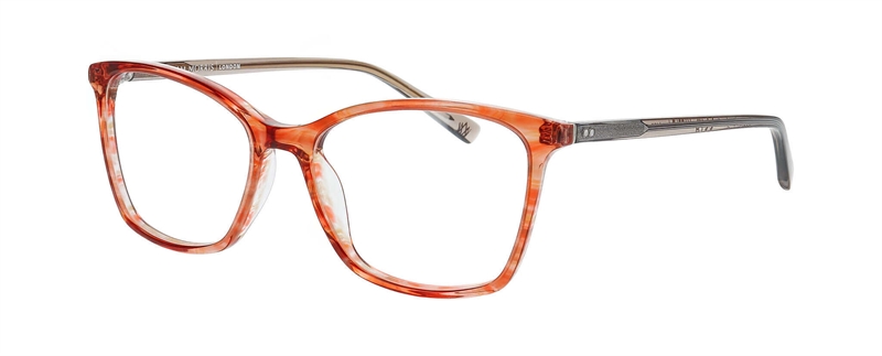 WilliamMorris MARBLE 1 Brillestel (Form: Firkantet - Farve: Orange)