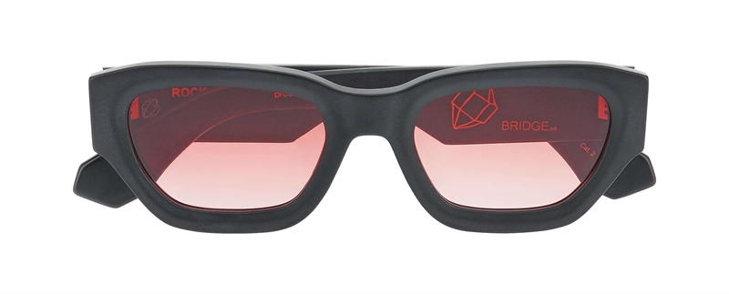 ProDesign ROCK Solbrille (Form: Firkantet - Farve: Sort)