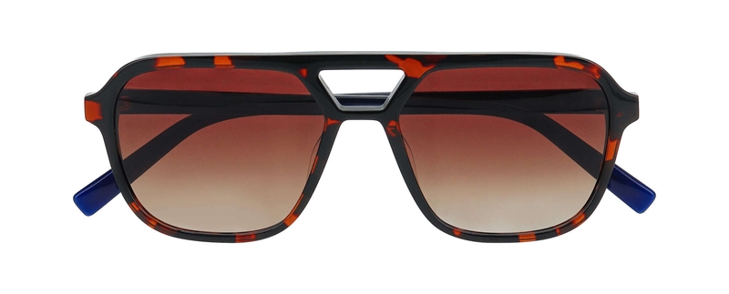 Inface FRESH Solbrille (Form: Firkantet - Farve: Brun)