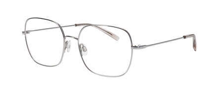 Inface PUFFIN Brillestel (Form: Firkantet - Farve: Sølv)