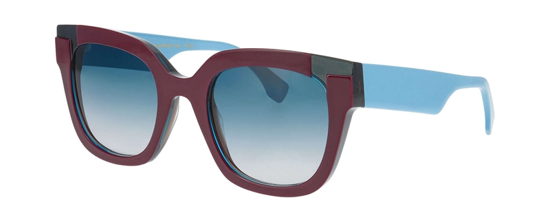 FaceAFace SUNDAY 2 Solbrille (Form: Firkantet - Farve: Lilla)