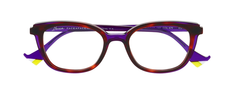 FaceAFace BOCCA NAOKO 2 Brillestel (Form: Firkantet - Farve: Orange)