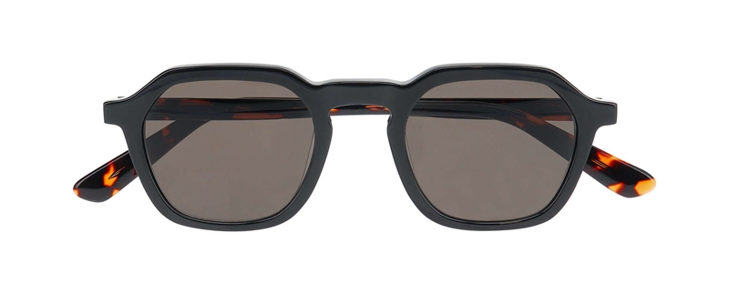 Nifties NI9882 Solbrille (Form: Firkantet - Farve: Sort)