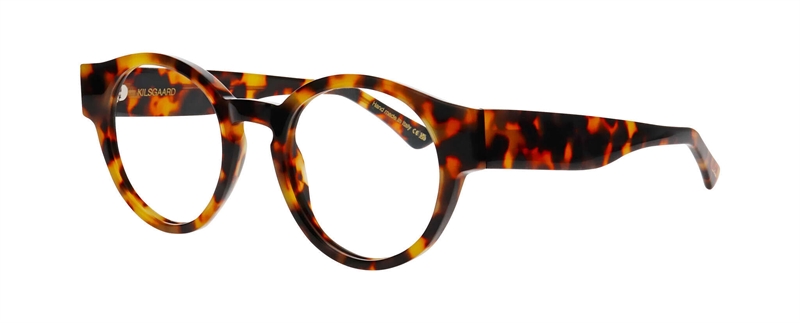Kilsgaard ACETATE 10 L Brillestel (Form: Rund - Farve: Brun)