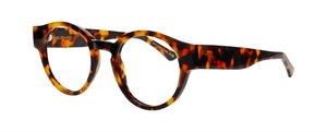 Kilsgaard ACETATE 10 L Brillestel (Form: Rund - Farve: Brun)