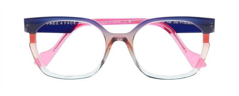 FaceAFace HAORI 3 Brillestel (Form: Firkantet - Farve: Blå)