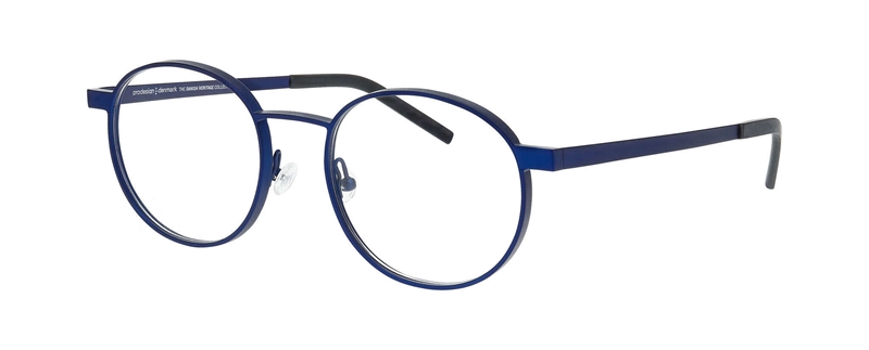 ProDesign AROS 5 Brillestel (Form: Oval - Farve: Blå)