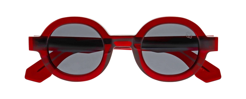 ProDesign KUNZITE Solbrille (Form: Rund - Farve: Lilla)