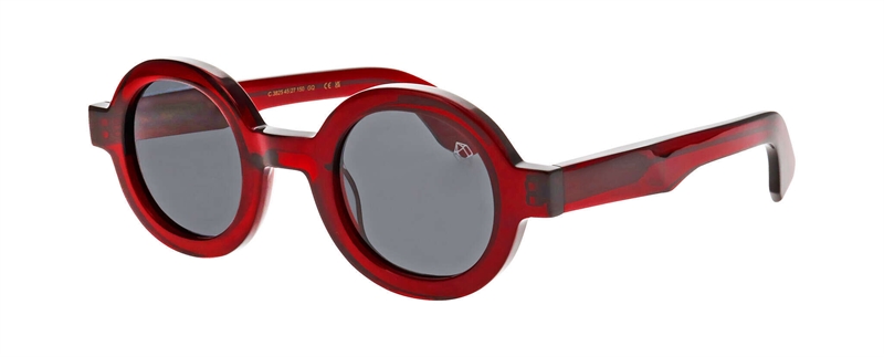 ProDesign KUNZITE Solbrille (Form: Rund - Farve: Lilla)
