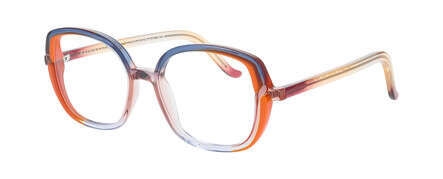 FaceAFace FOLLOW 2 Brillestel (Form: Firkantet - Farve: Blå)