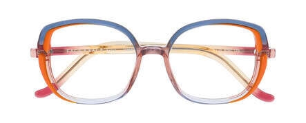 FaceAFace FOLLOW 2 Brillestel (Form: Firkantet - Farve: Blå)