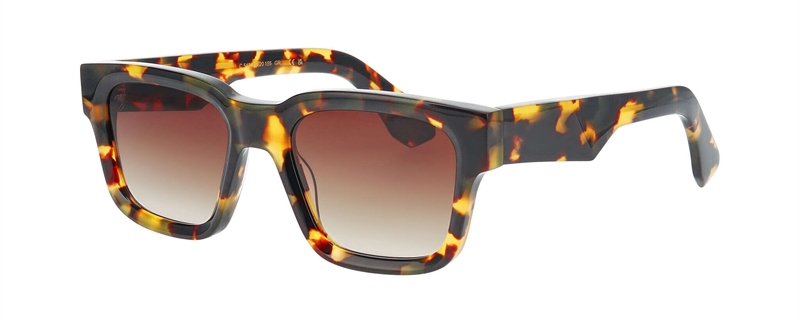 ProDesign IRON Solbrille (Form: Firkantet - Farve: Brun)