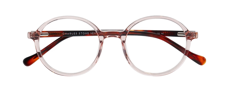 CharlesStone 30159 Brillestel (Form: Rund - Farve: Pink)