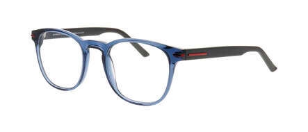 ProDesign STRIKE 1 Brillestel (Form: Panto - Farve: Blå)