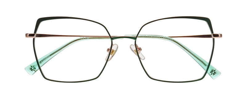WilliamMorris 50288 Brillestel (Form: Firkantet - Farve: Grøn)