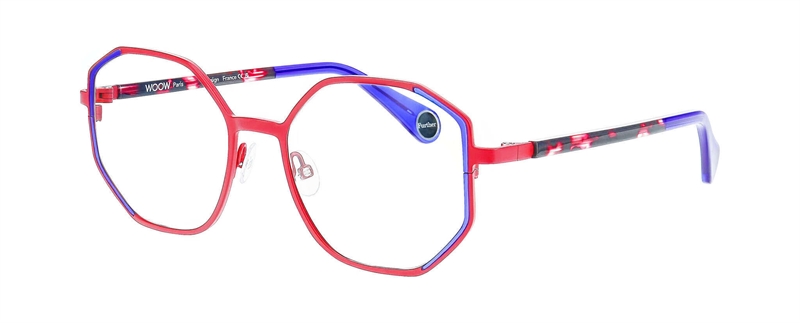 WooW GO FURTHER 1 Brillestel (Form: Firkantet - Farve: Pink)