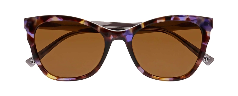 WilliamMorris 10077 Solbrille (Form: Firkantet - Farve: Lilla)