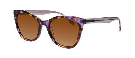 WilliamMorris 10077 Solbrille (Form: Firkantet - Farve: Lilla)