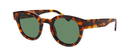 Kilsgaard ACETATE 17 SUN Solbrille (Form: Rund - Farve: Brun)