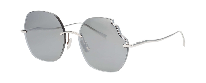 FaceAFace IM PERFECT 2 Solbrille (Form: Firkantet - Farve: Sølv)