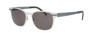 ProDesign ALUCORNER 1 Solbrille (Form: Firkantet - Farve: Sølv)